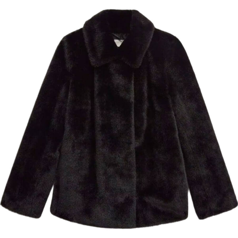 Hobbs Dania Faux Fur Coat